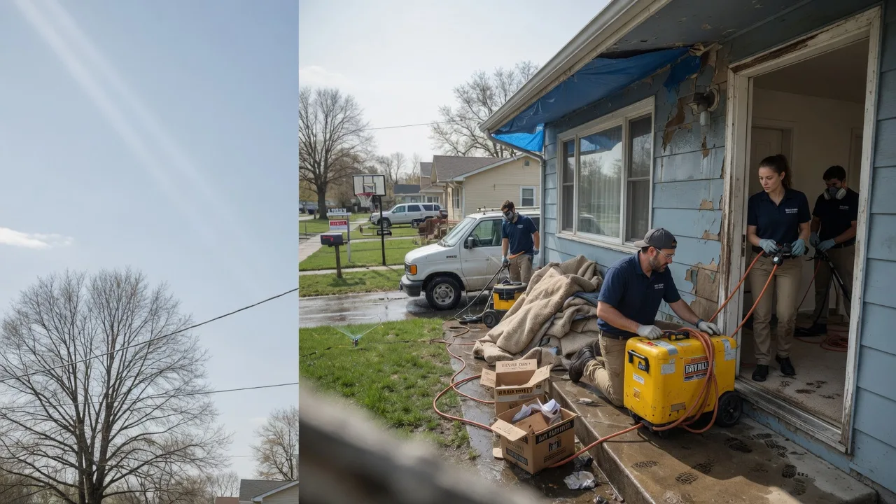 Basement Flood Cleanup in Crook, CO near me